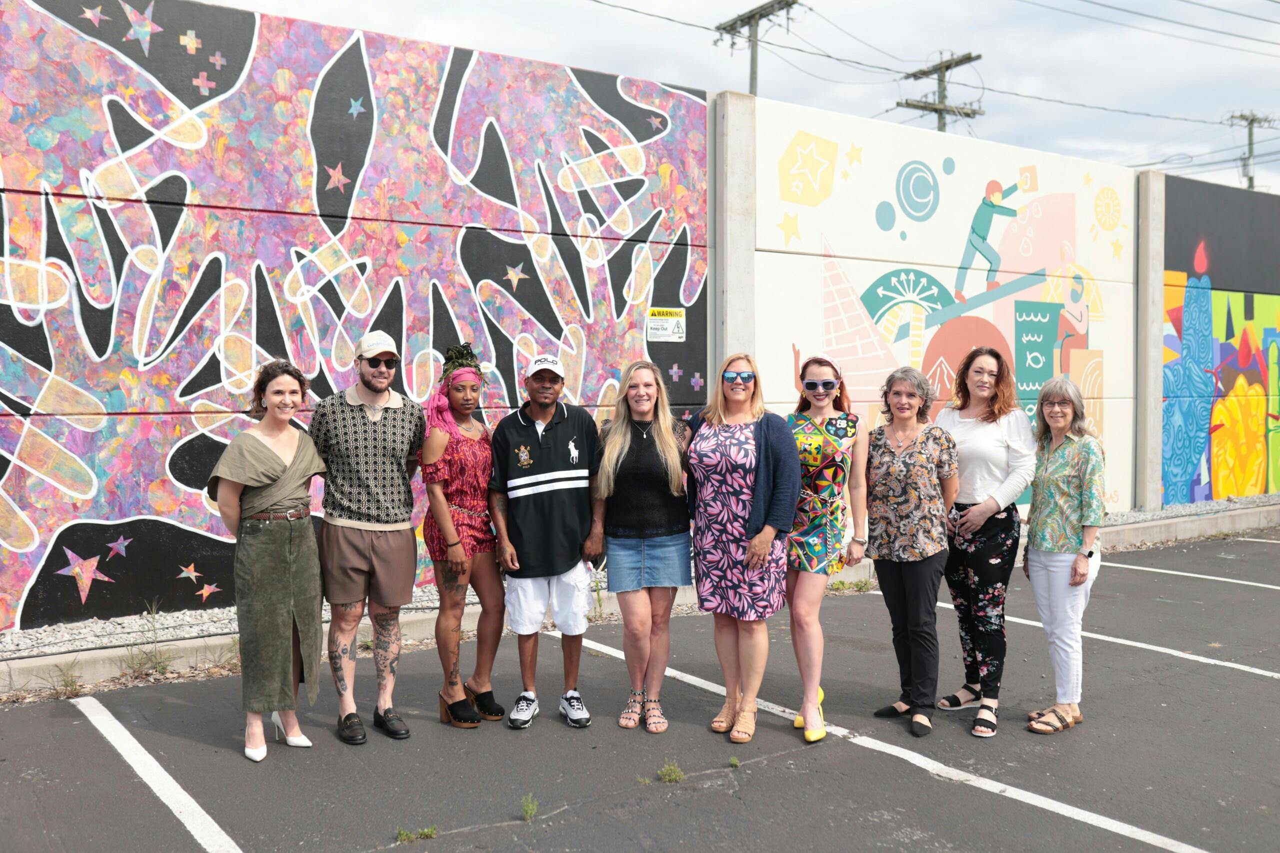 2024 artists chosen to paint murals on EPB substation