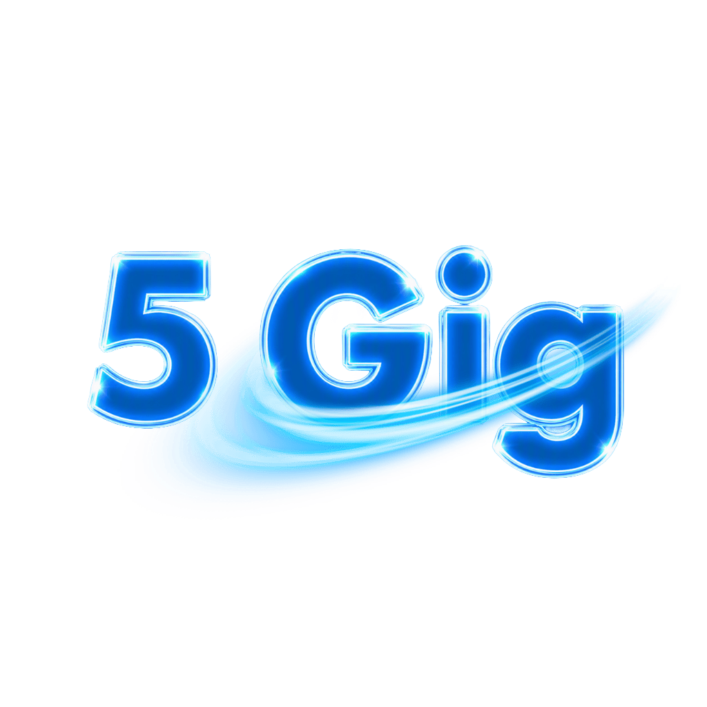 5 Gigabit Internet