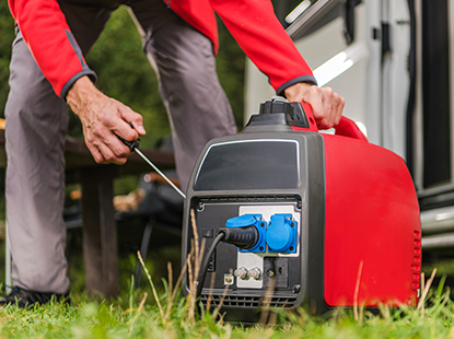 Generator for storms and outages in Chattanooga
