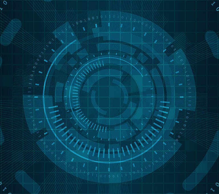 Futuristic digital circuit board design with glowing interconnected pathways representing the theoretical frameworks of quantum computation.