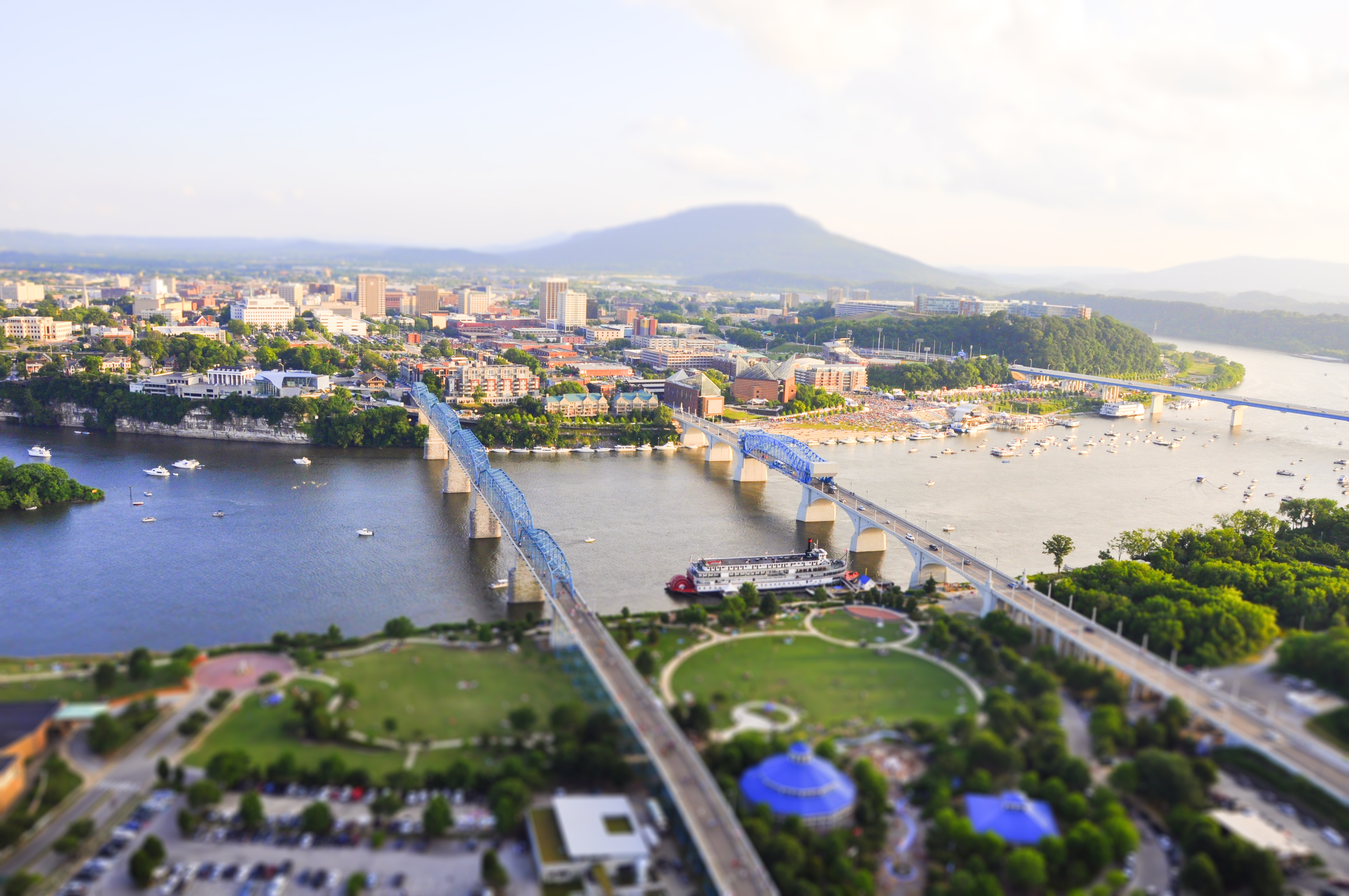 Chattanooga Aerial view