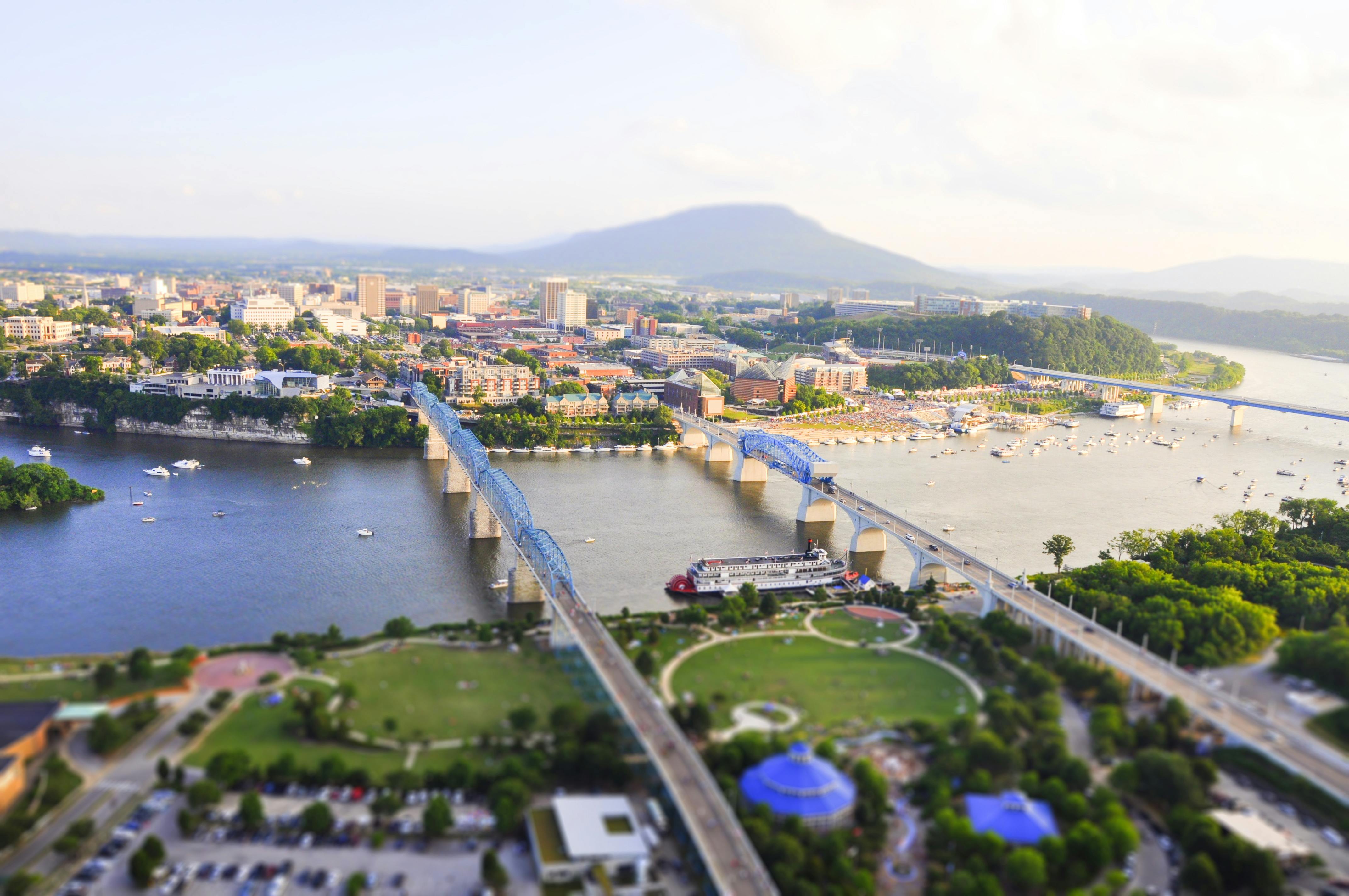 Chattanooga Aerial view