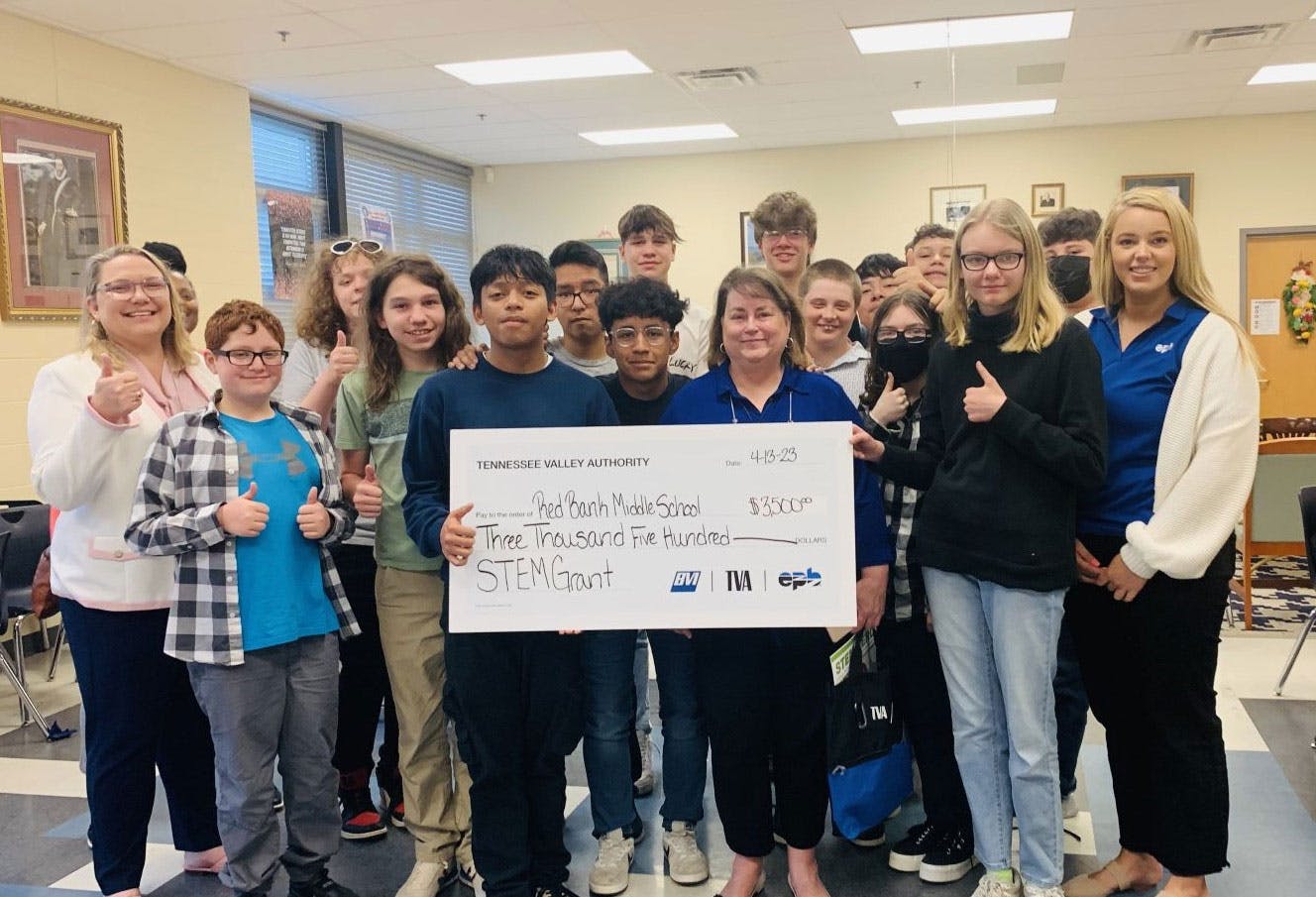 epb and tva present stem grants